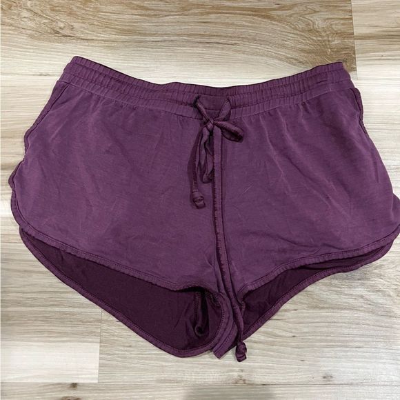 aerie Pants - Aerie Purple Comfy Shorts Women’s Medium